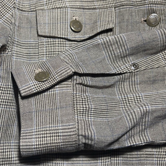 Jones New York Sport Petite Women’s Beige & Black Plaid Jacket SZ PL - Picture 3 of 10